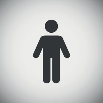 Man application icons vector illustration