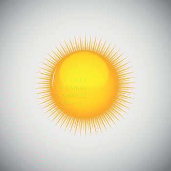 Weather wood application icons vector