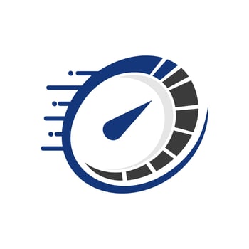 Speed Logo Design Template vector