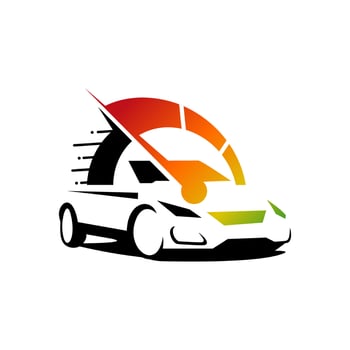 Speed Logo Design Template vector