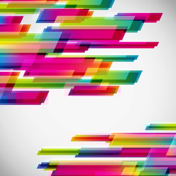 Abstract background with rounded frames. vector