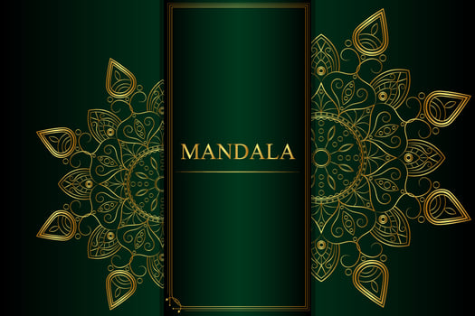 Luxury mandala background with golden arabesque pattern Arabic Islamic east style. Ramadan Style Decorative mandala. Mandala for print, poster, cover, brochure, flyer, banner vector