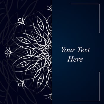 Luxury Mandala Islamic Background with Arabesque Pattern, Ornamental Background . Wedding card, Cover. vector