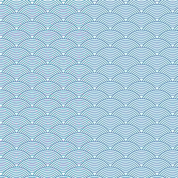 Abstract Japanese wave pattern design vector