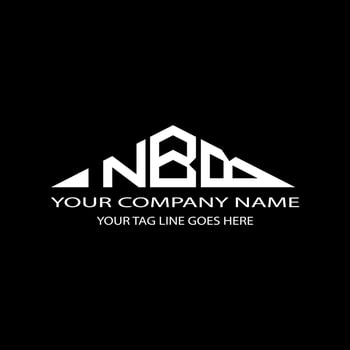 NBB letter logo creative design with vector graphic