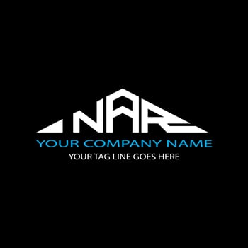 NAR letter logo creative design with vector graphic