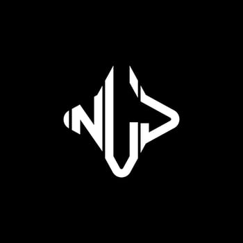 NLJ letter logo creative design with vector graphic