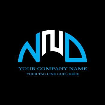 NND letter logo creative design with vector graphic