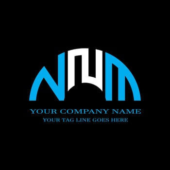 NNM letter logo creative design with vector graphic