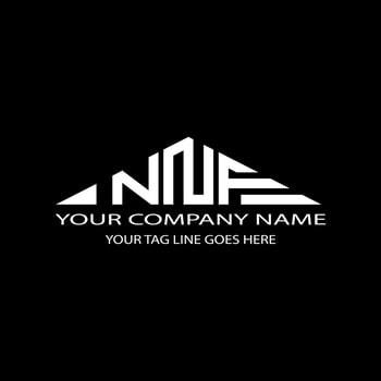 NNF letter logo creative design with vector graphic