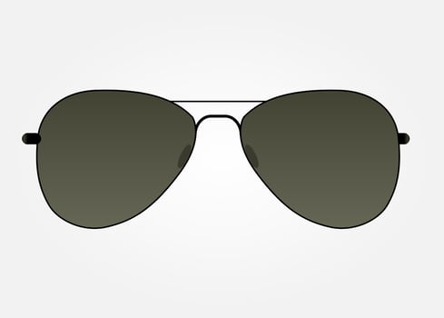Sunglasses icon vector illustration
