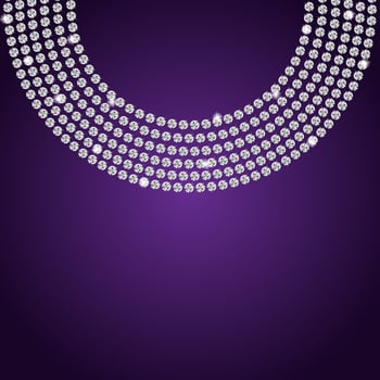 Abstract beautiful diamond background vector illustration
