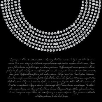 Abstract beautiful black diamond background vector illustration