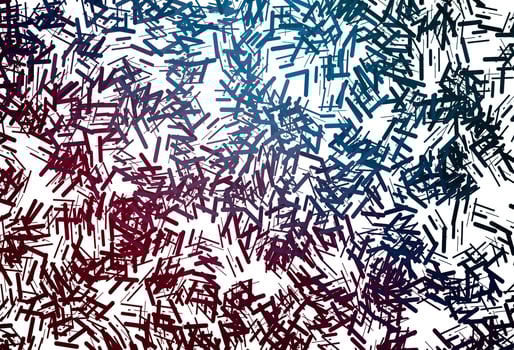 Dark green vector background with straight lines.