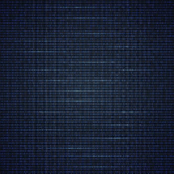 Binary code bright blue background. Programming code. Dark net concept. Digital web technology. DarkNet vector illustration.