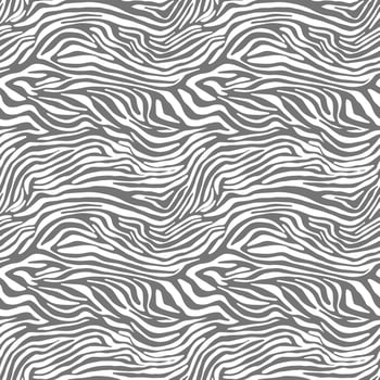 Vector animal print. Zebra ornament. Seamless pattern