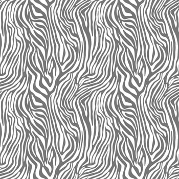 Vector animal print. Zebra ornament. Seamless pattern