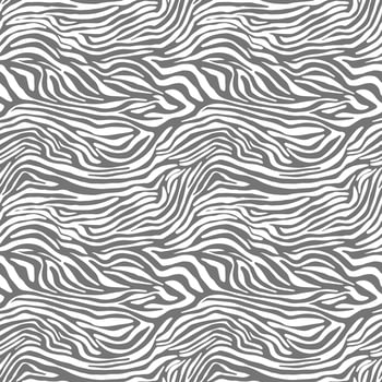 Vector animal print. Zebra ornament. Seamless pattern