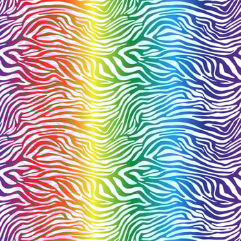 Vector animal print. Zebra ornament. Seamless pattern