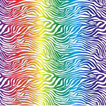Vector animal print. Zebra ornament. Seamless pattern