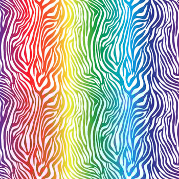 Vector animal print. Zebra ornament. Seamless pattern