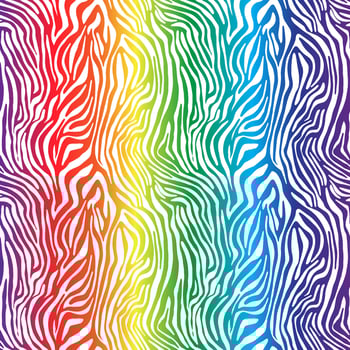 Vector animal print. Zebra ornament. Seamless pattern