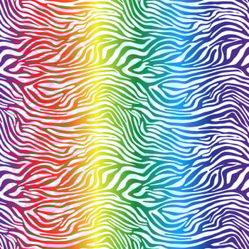 Vector animal print. Zebra ornament. Seamless pattern