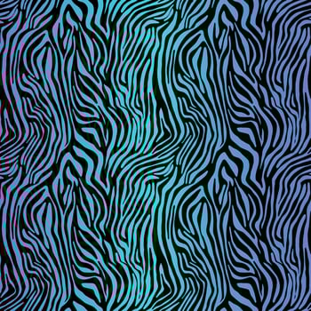 Vector animal print. Zebra ornament. Seamless pattern