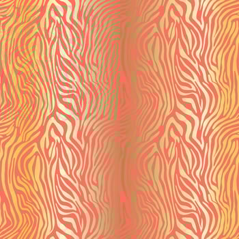 Vector animal print. Zebra ornament. Seamless pattern