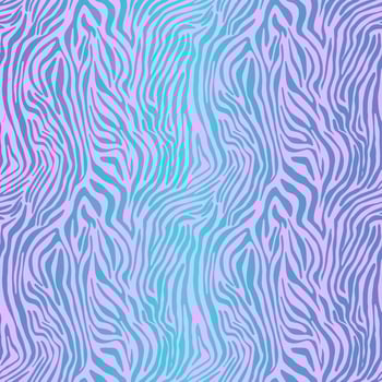 Vector animal print. Zebra ornament. Seamless pattern