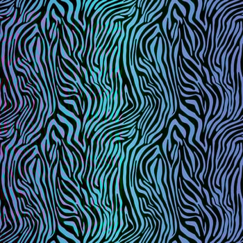 Vector animal print. Zebra ornament. Seamless pattern