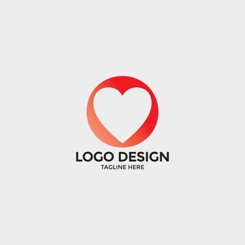 Love illustration Art Vector Logo Design