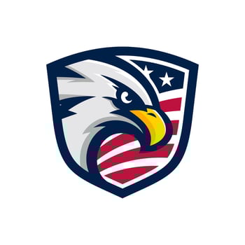 Eagle Head Logo Vector Template