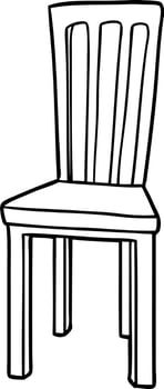 vector cartoon chair