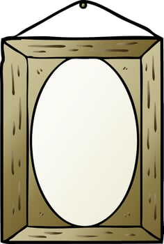 cartoon picture frame vector