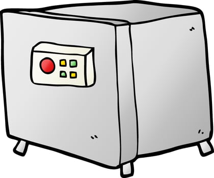 vector cartoon safe