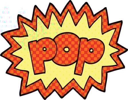comic book style cartoon pop symbol vector