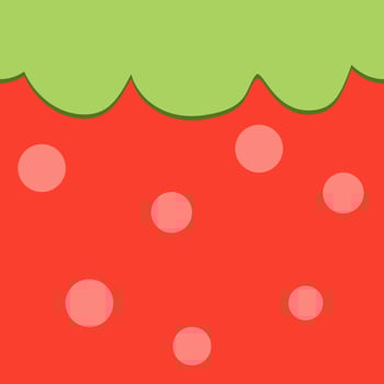 Background of strawberry surface texture vector