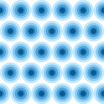 Illustrator vector of abstract background with a circle in blue gradient, seamless circle background
