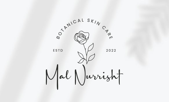 Botanical Floral element Hand Drawn Logo with Wild Flower and Leaves. Logo for spa and beauty salon, boutique, organic shop, wedding, floral designer, interior, photography, cosmetic. vector