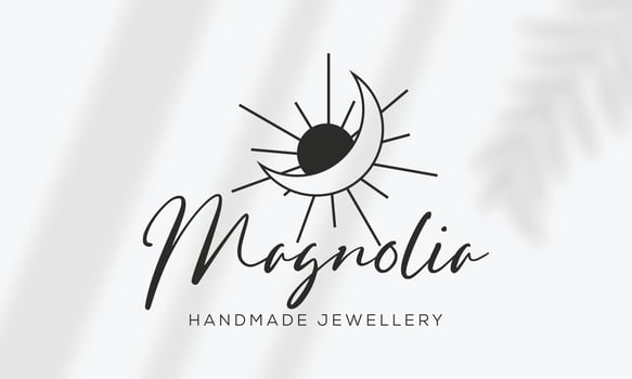 Botanical Floral element Hand Drawn Logo with Wild Flower and Leaves. Logo for spa and beauty salon, boutique, organic shop, wedding, floral designer, interior, photography, cosmetic. vector
