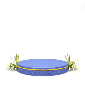 beautiful podium 3d render png