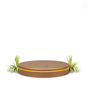 beautiful podium 3d render png