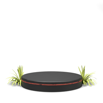 beautiful podium 3d render png
