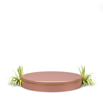 beautiful podium 3d render png