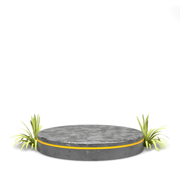 beautiful podium 3d render png
