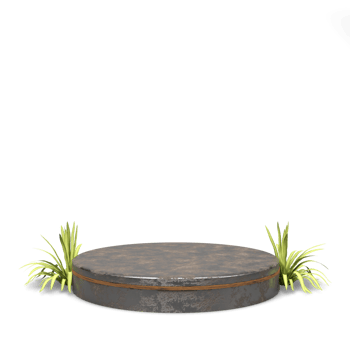 beautiful podium 3d render png