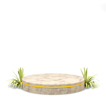 beautiful podium 3d render png