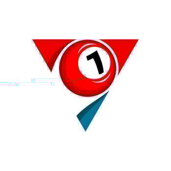 BILLIARD GAME LOGO vector