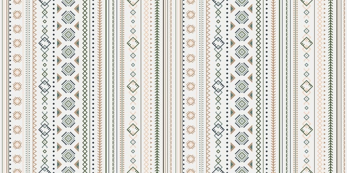 Seamless Vector Geometric Pattern. Tribal Vintage Ethnic Drawing. Wallpaper, Fabric Design, Fabric, Paper, Packaging, Postcards.